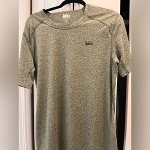 REI green ventilation shirt